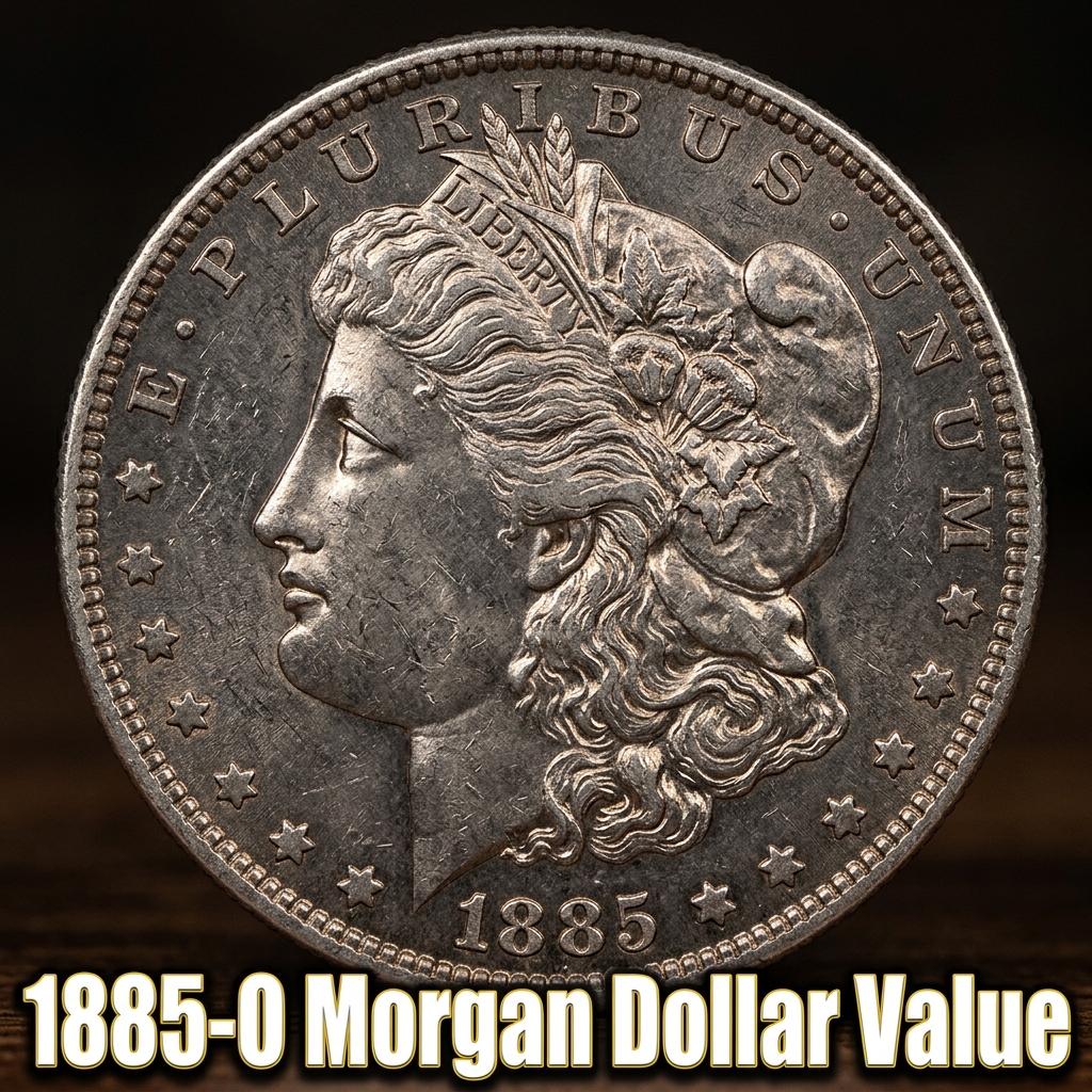 1885-O Morgan Dollar Value What This New Orleans Silver Dollar Is Worth Today