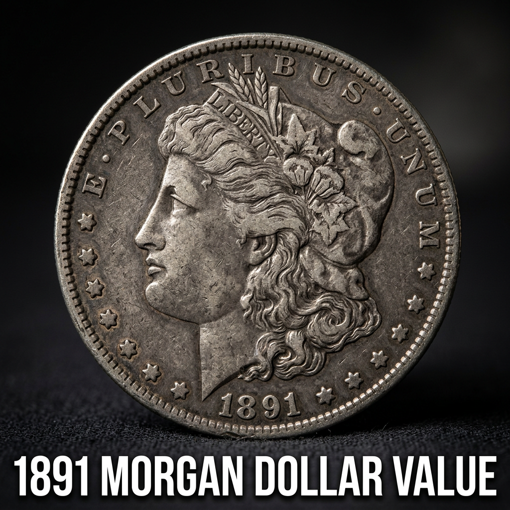 1891 Morgan Dollar Value What Is This Old Silver Coin Worth Today