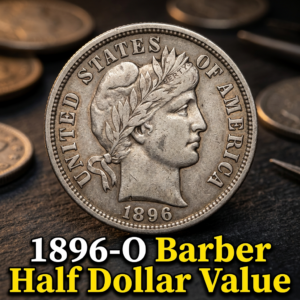 1896-O Barber Half Dollar Value and What Your Coin Could Be Worth