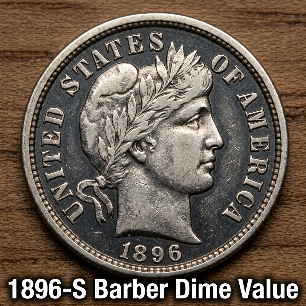 1896-S Barber Dime Value and What Collectors Are Paying Today