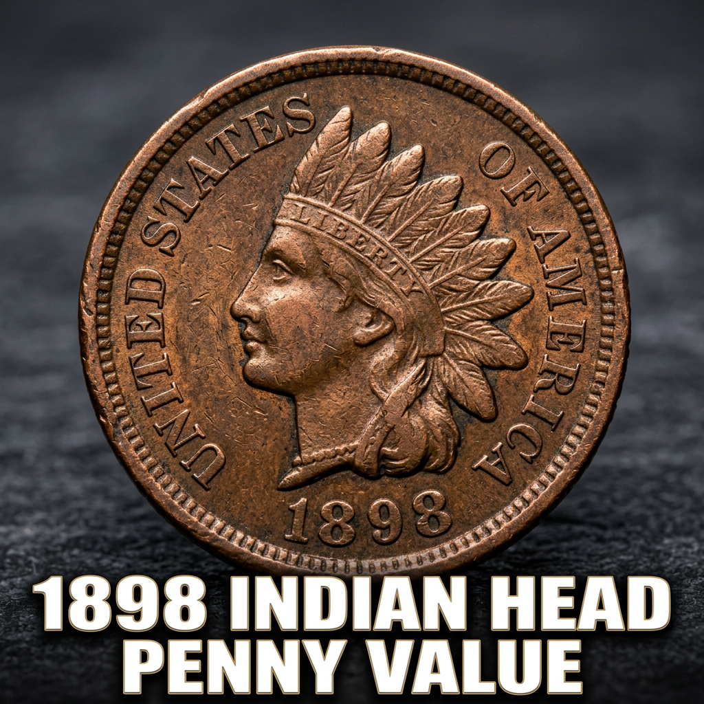 1898 Indian Head Penny Value What Is It Worth Today