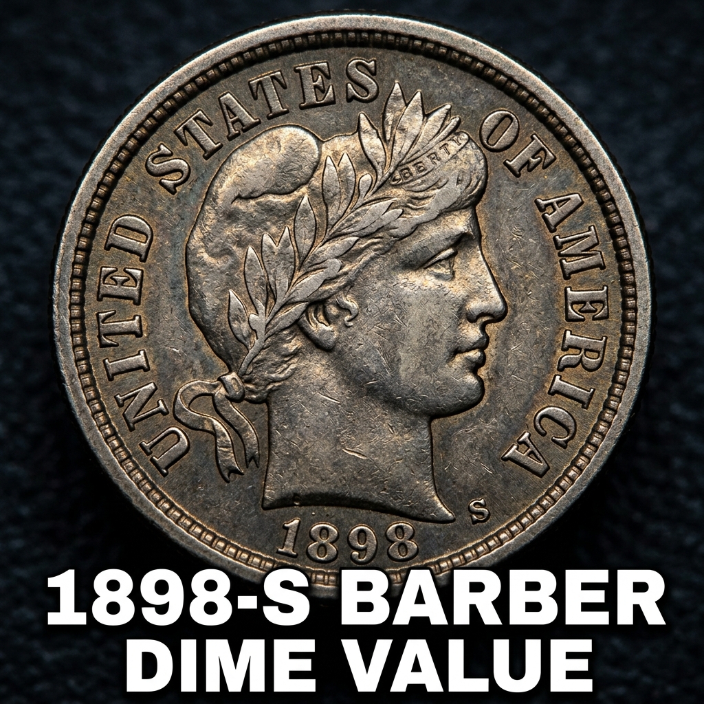 1898-S Barber Dime Value What It's Worth and Why Collectors Care