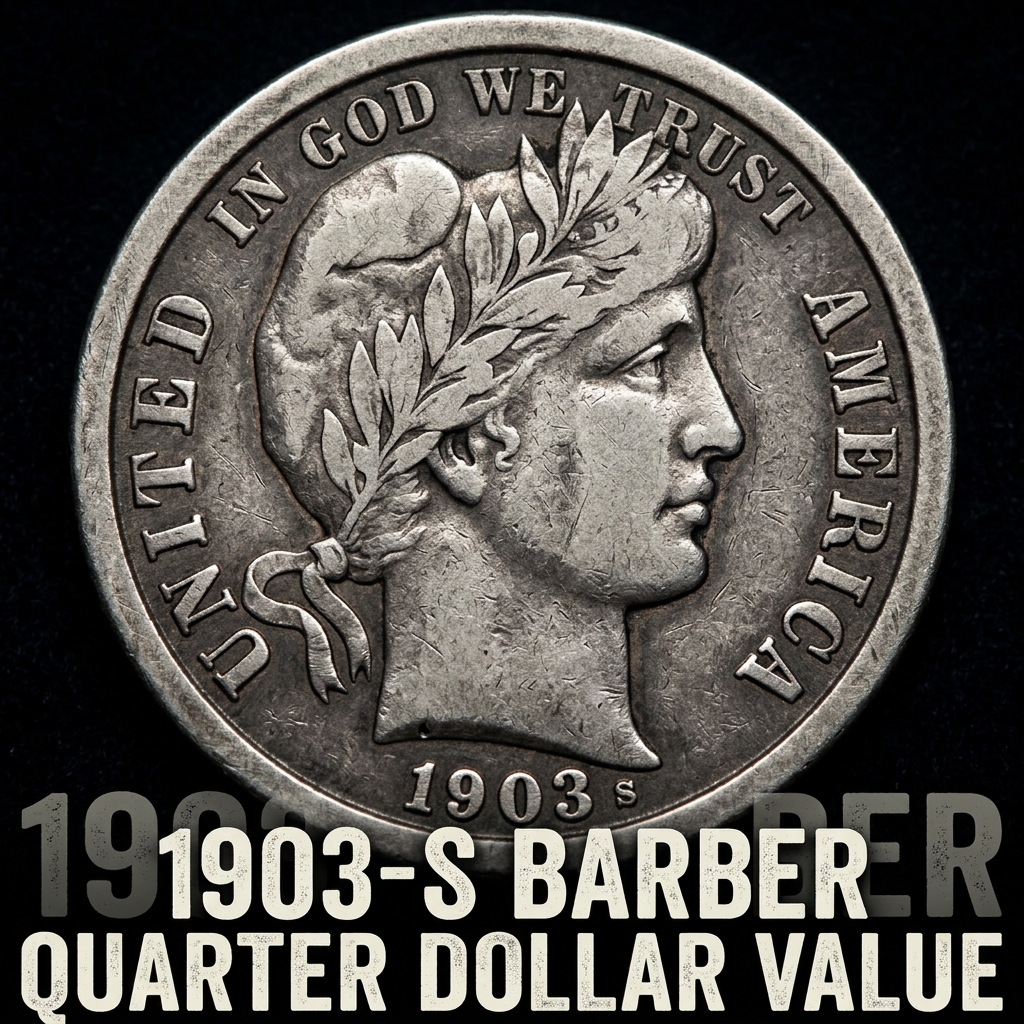 1903-S Barber Quarter Dollar Value and What It Could Be Worth Today