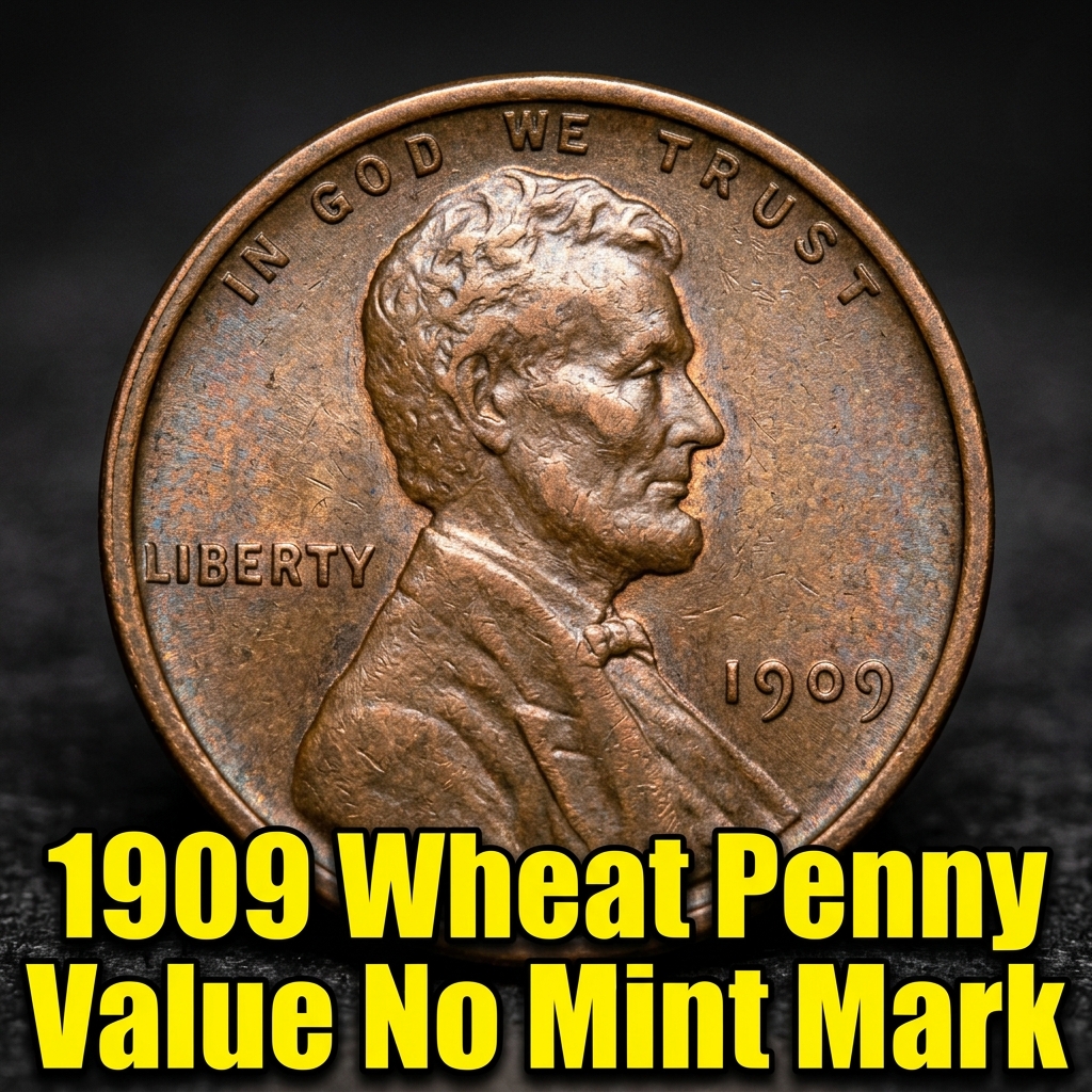 1909 Wheat Penny Value No Mint Mark What It's Really Worth