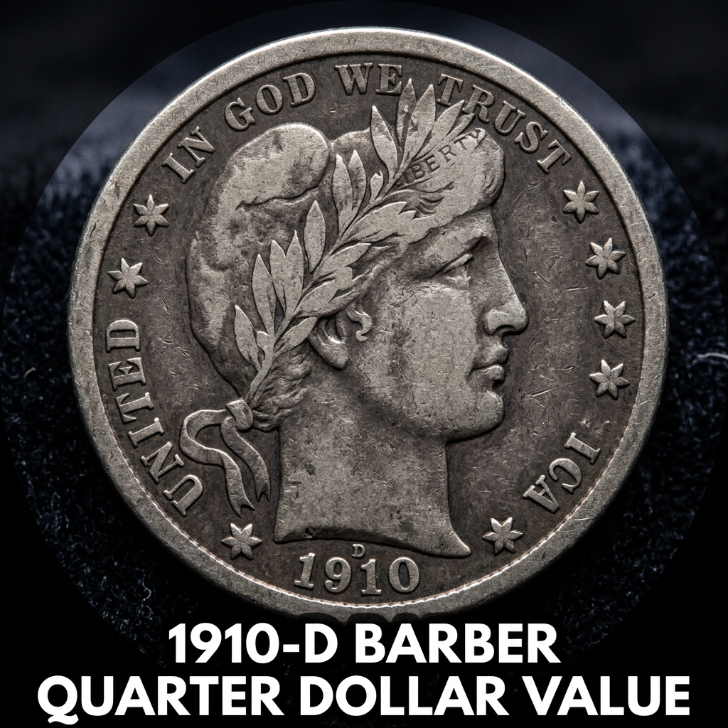 1910-D Barber Quarter Dollar Value and What Yours Might Be Worth