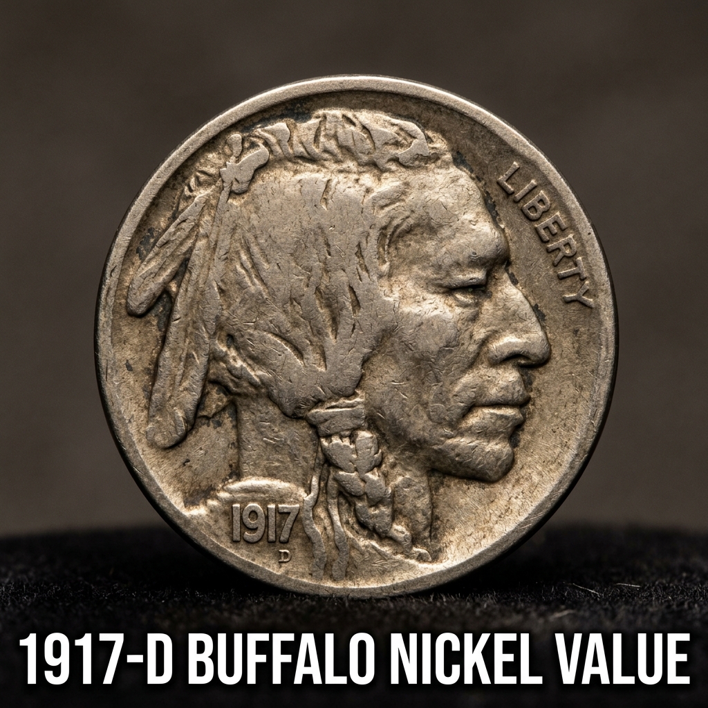1917-D Buffalo Nickel Value What Your Old Denver Nickel Could Be Worth