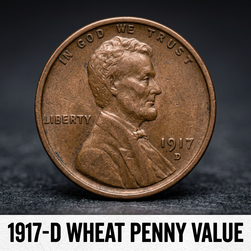 1917-D Wheat Penny Value What Is It Worth and Should You Hold Onto It