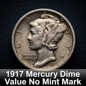 1917 Mercury Dime Value No Mint Mark What It's Worth Today