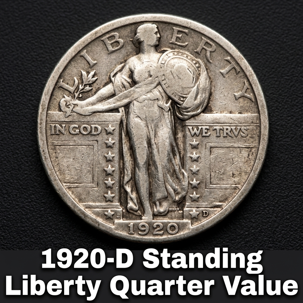 1920-D Standing Liberty Quarter Value Guide What This Coin Is Worth Today