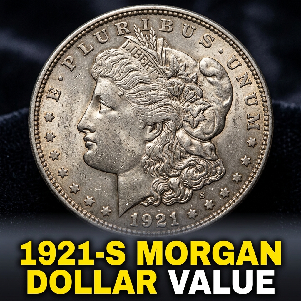 1921-S Morgan Dollar Value What It's Worth and Why Collectors Care