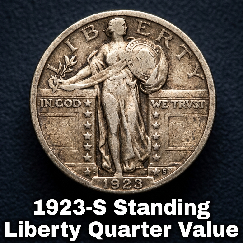 1923-S Standing Liberty Quarter Value Guide What This Rare San Francisco Coin Is Worth Today
