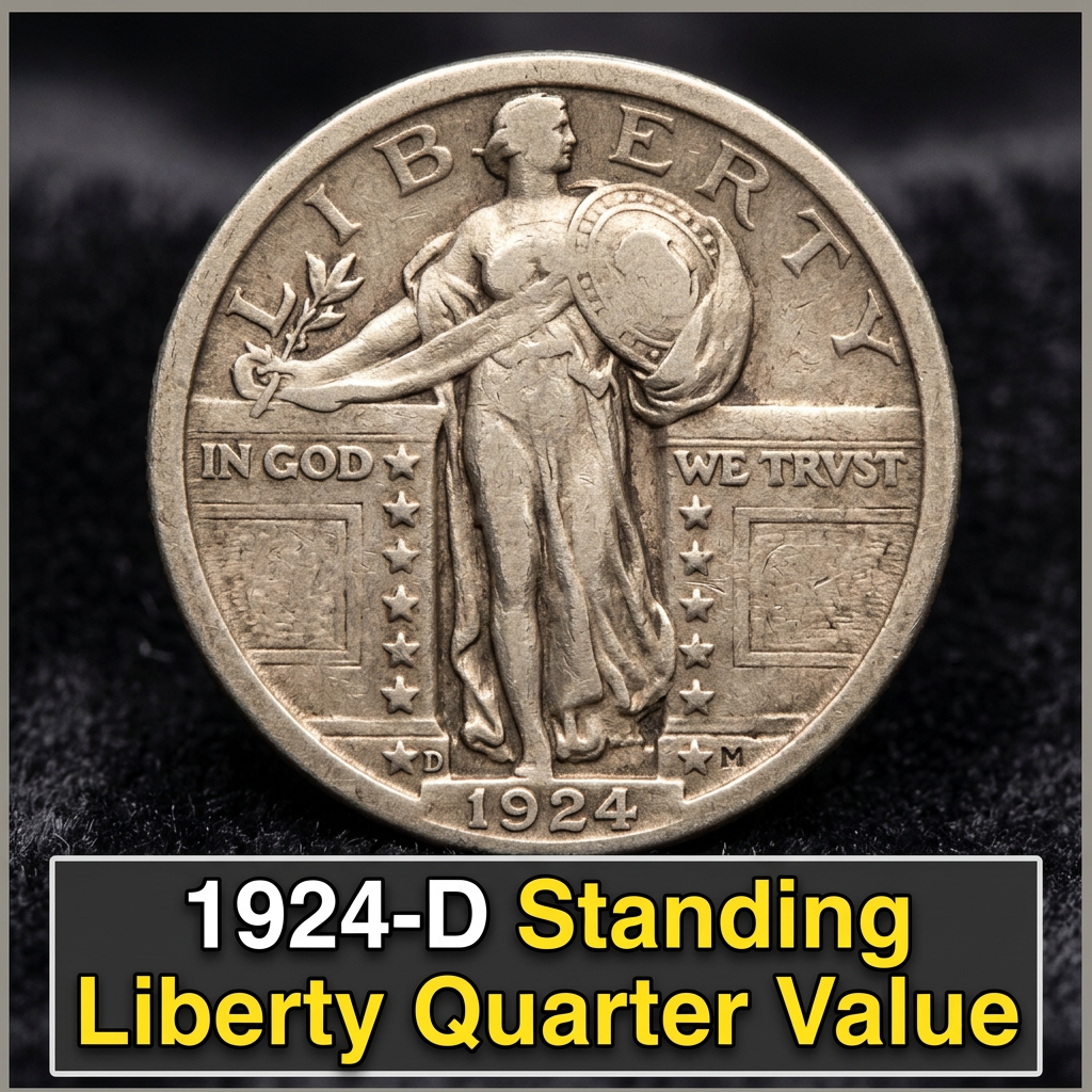 1924-D Standing Liberty Quarter Value Guide What This Denver Mint Coin Is Worth Today