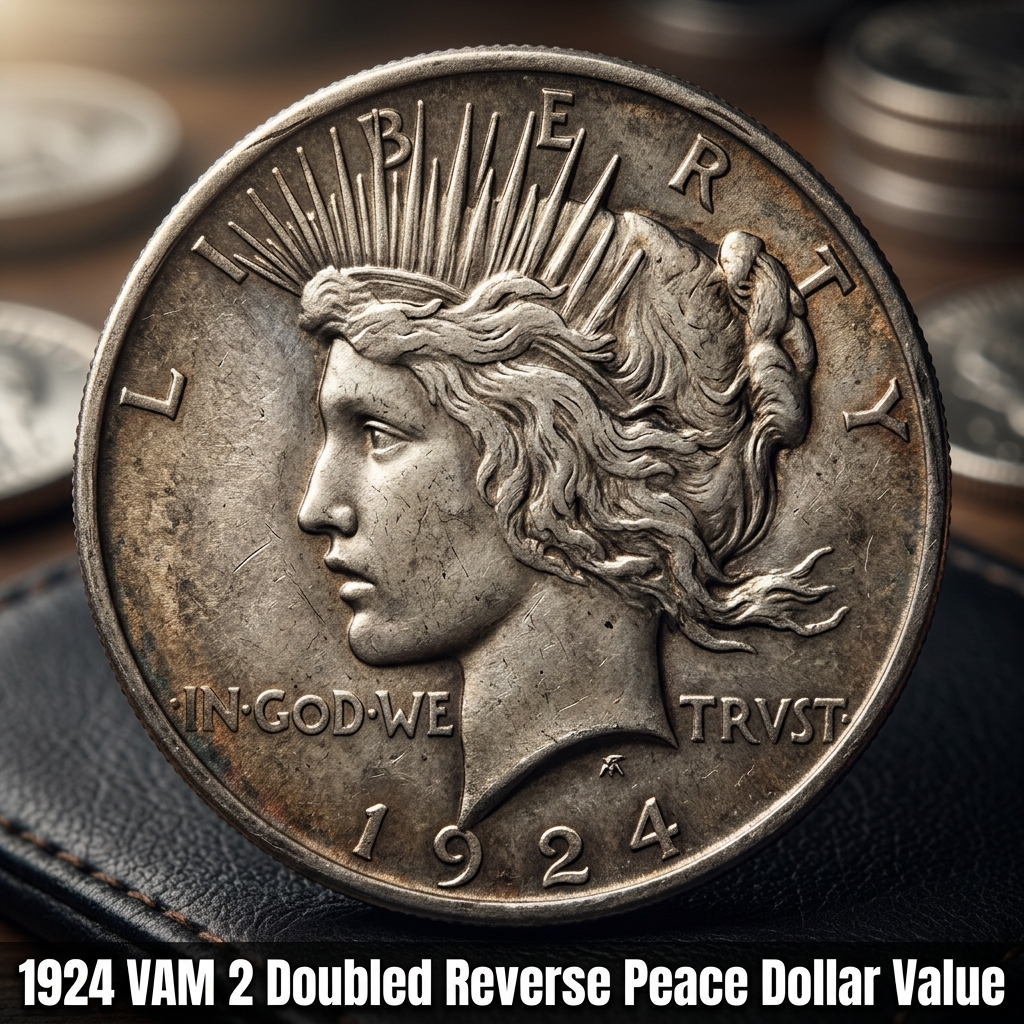 1924 VAM 2 Doubled Reverse Peace Dollar Value and What It Means for Your Collection
