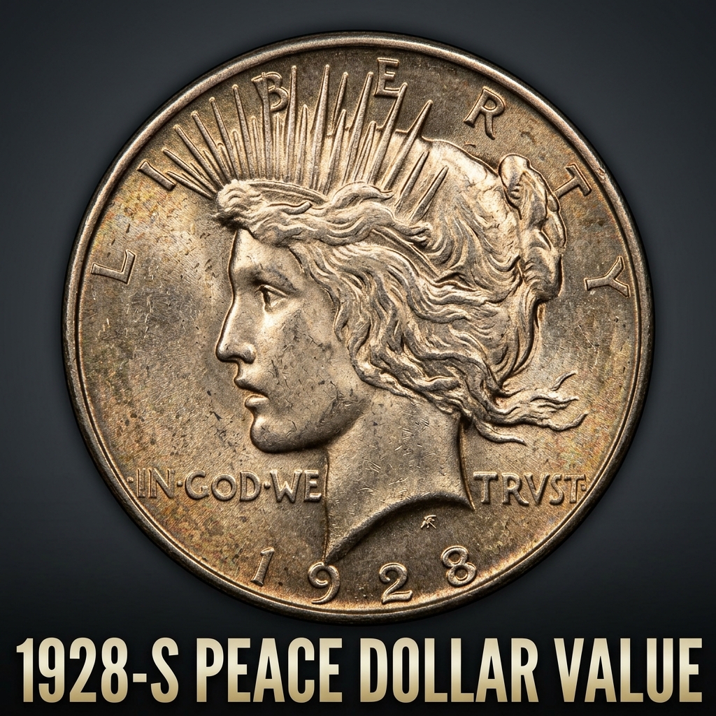 1928-S Peace Dollar Value Guide What This San Francisco Rarity Is Worth Today