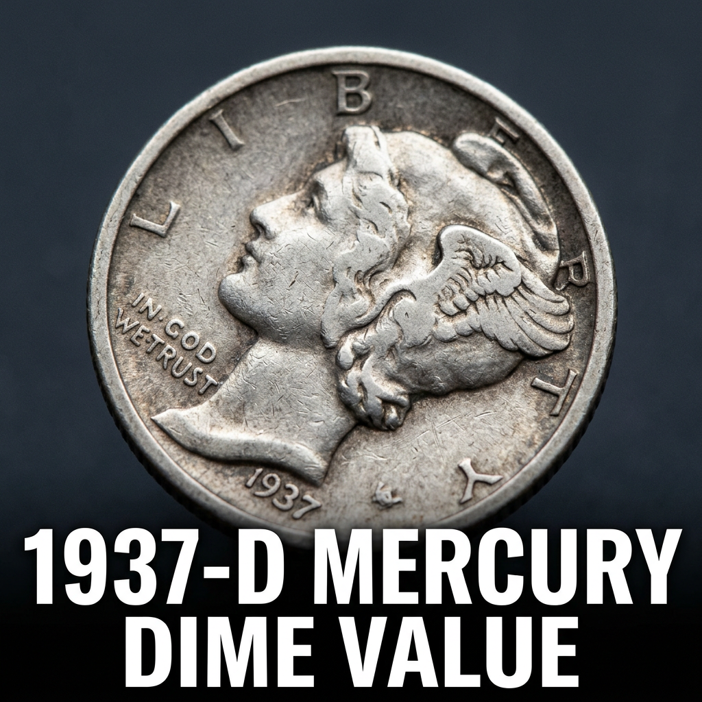1937-D Mercury Dime Value How Much Is It Worth Today