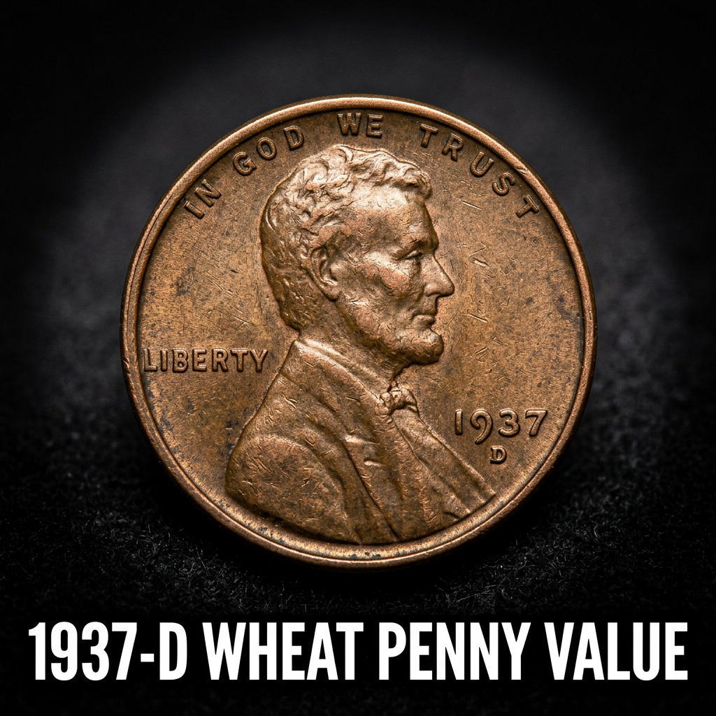 1937-D Wheat Penny Value How Much Is It Worth Today