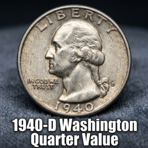 1940-D Washington Quarter Value What Is It Worth and Should You Hold Onto It