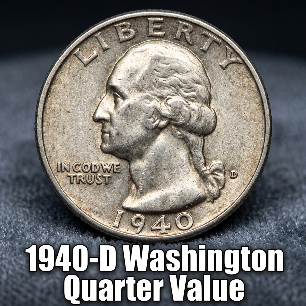 1940-D Washington Quarter Value What Is It Worth and Should You Hold Onto It