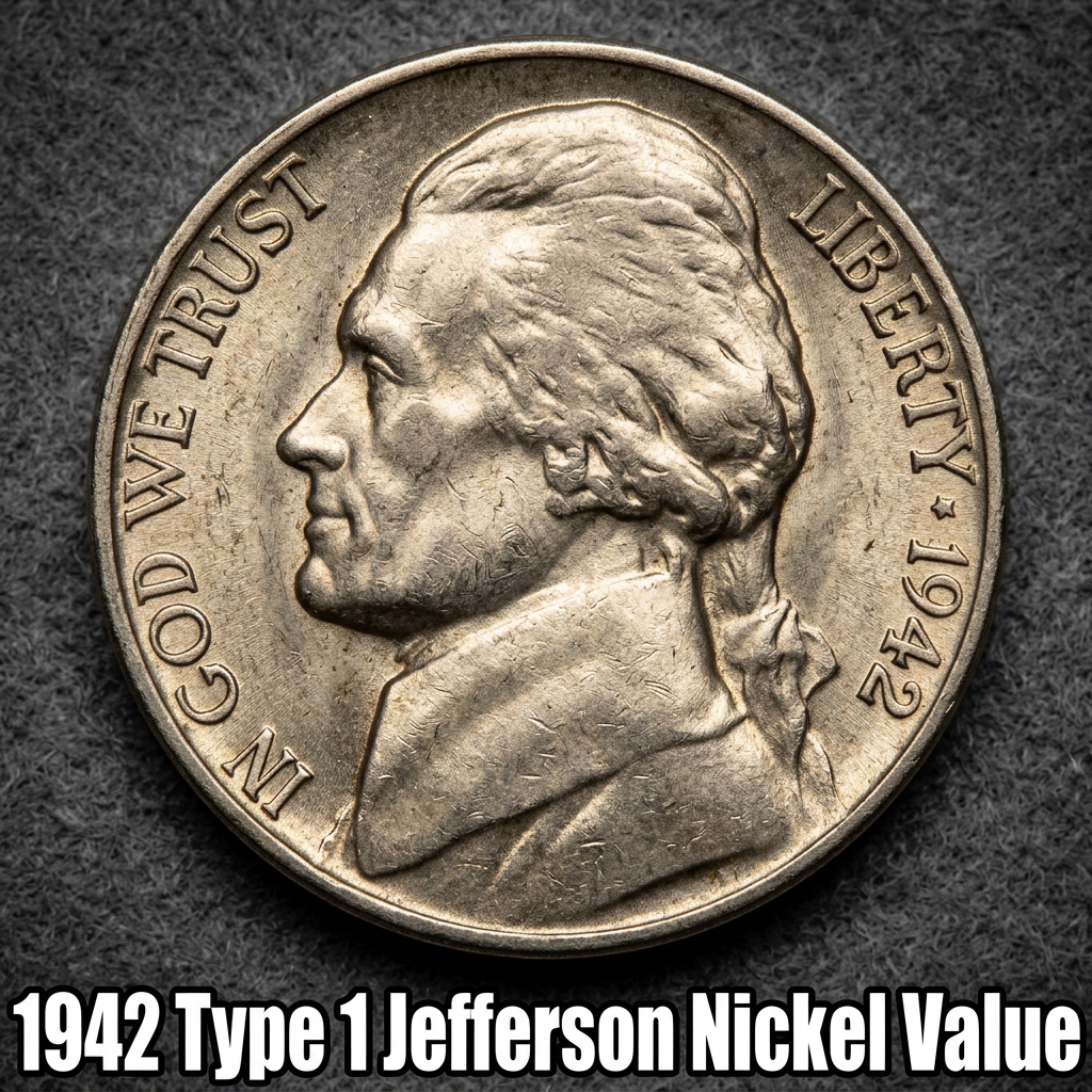1942 Type 1 Jefferson Nickel Value Guide What Is It Worth Today