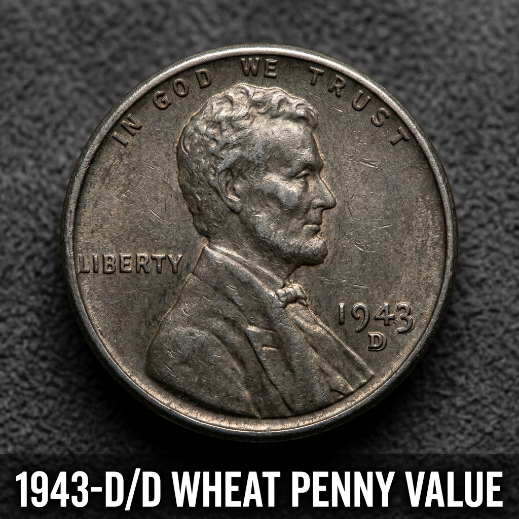 1943-D/D Wheat Penny Value and What It Could Be Worth Today