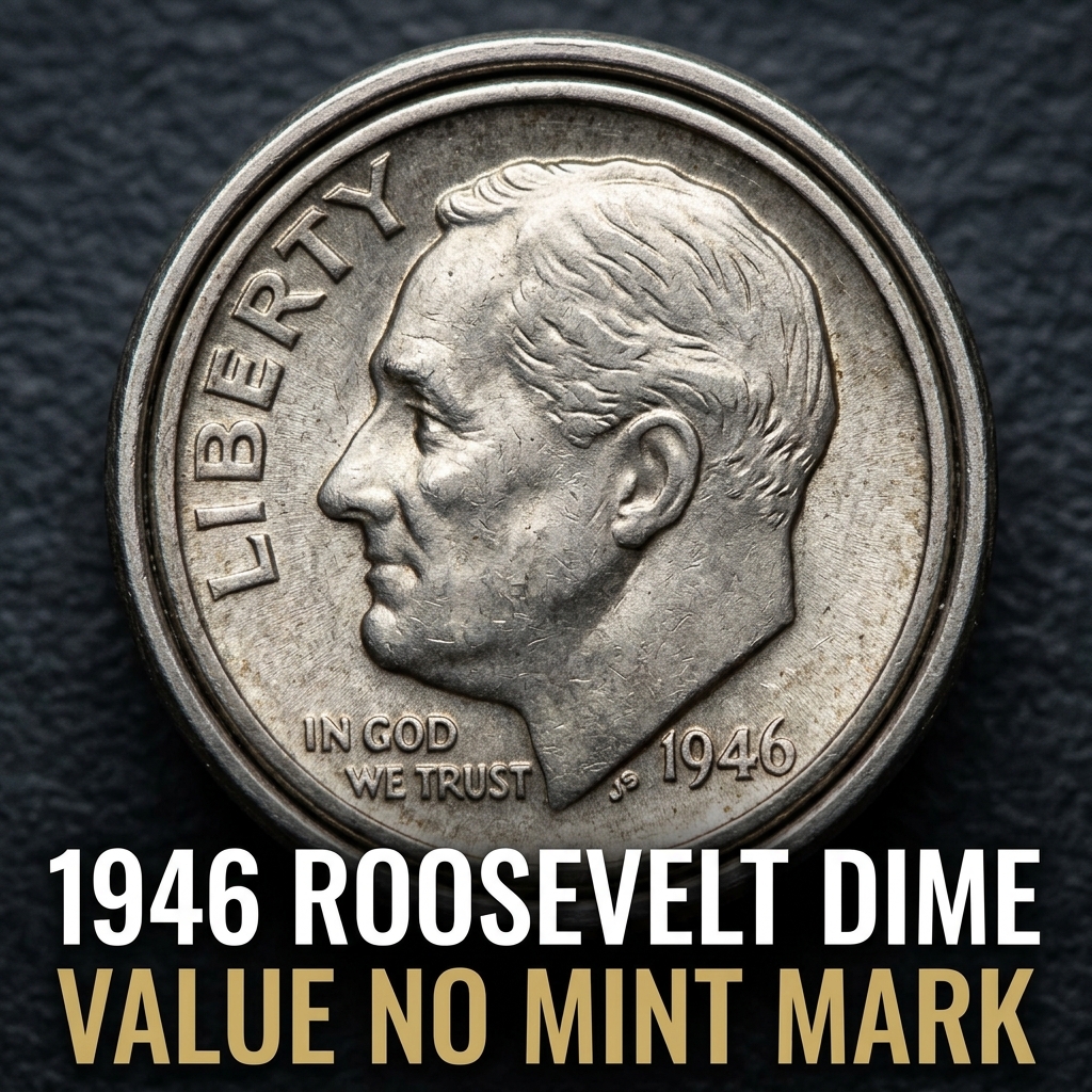 1946 Roosevelt Dime Value No Mint Mark What It's Worth Today