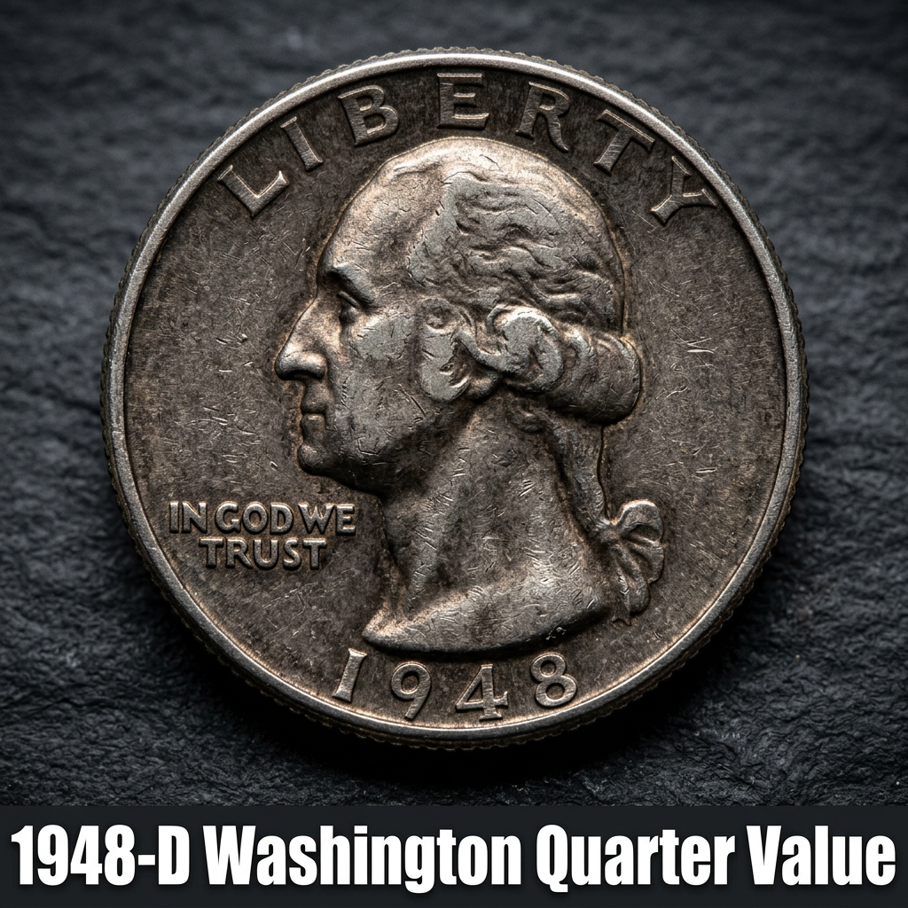 1948-D Washington Quarter Value What Is It Worth and Should You Hold On To It