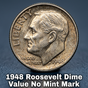1948 Roosevelt Dime Value No Mint Mark What It's Really Worth Today