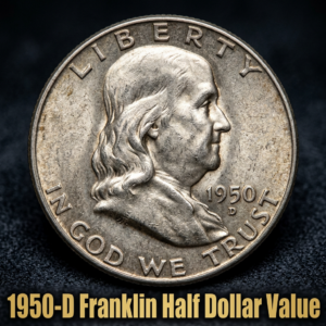 1950-D Franklin Half Dollar Value What This Denver Mint Coin Is Really Worth