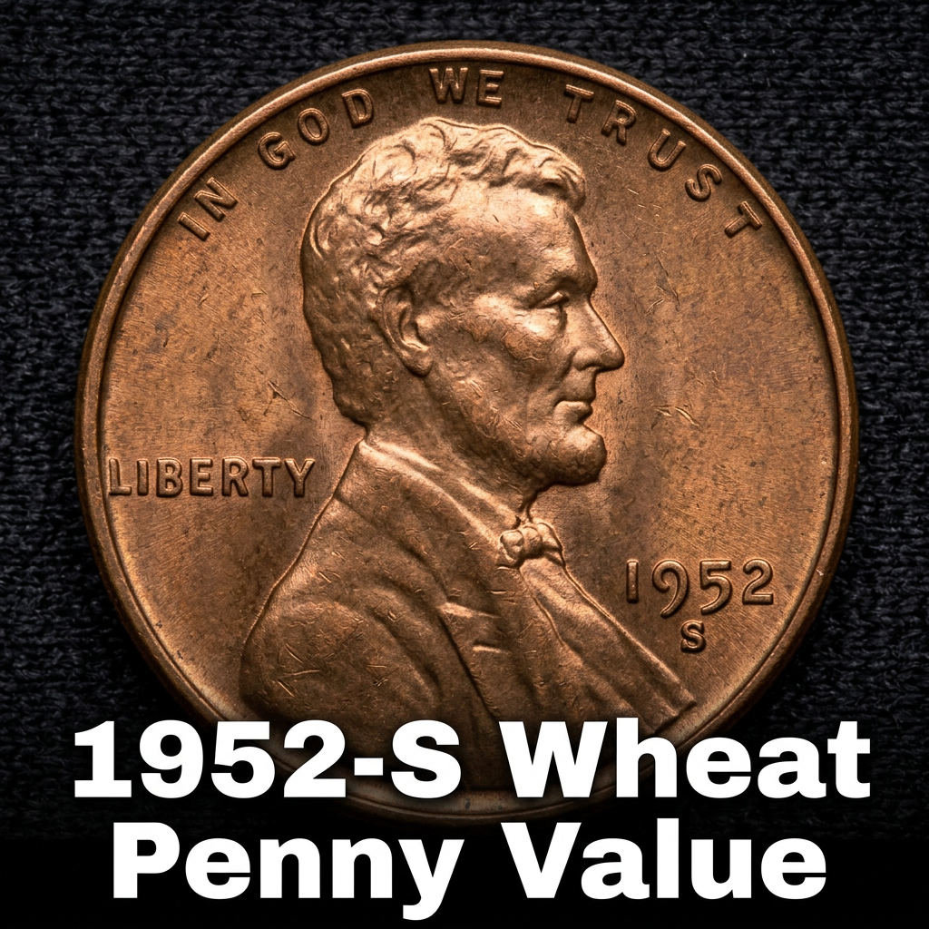 1952-S Wheat Penny Value Guide How Much Is It Worth Today