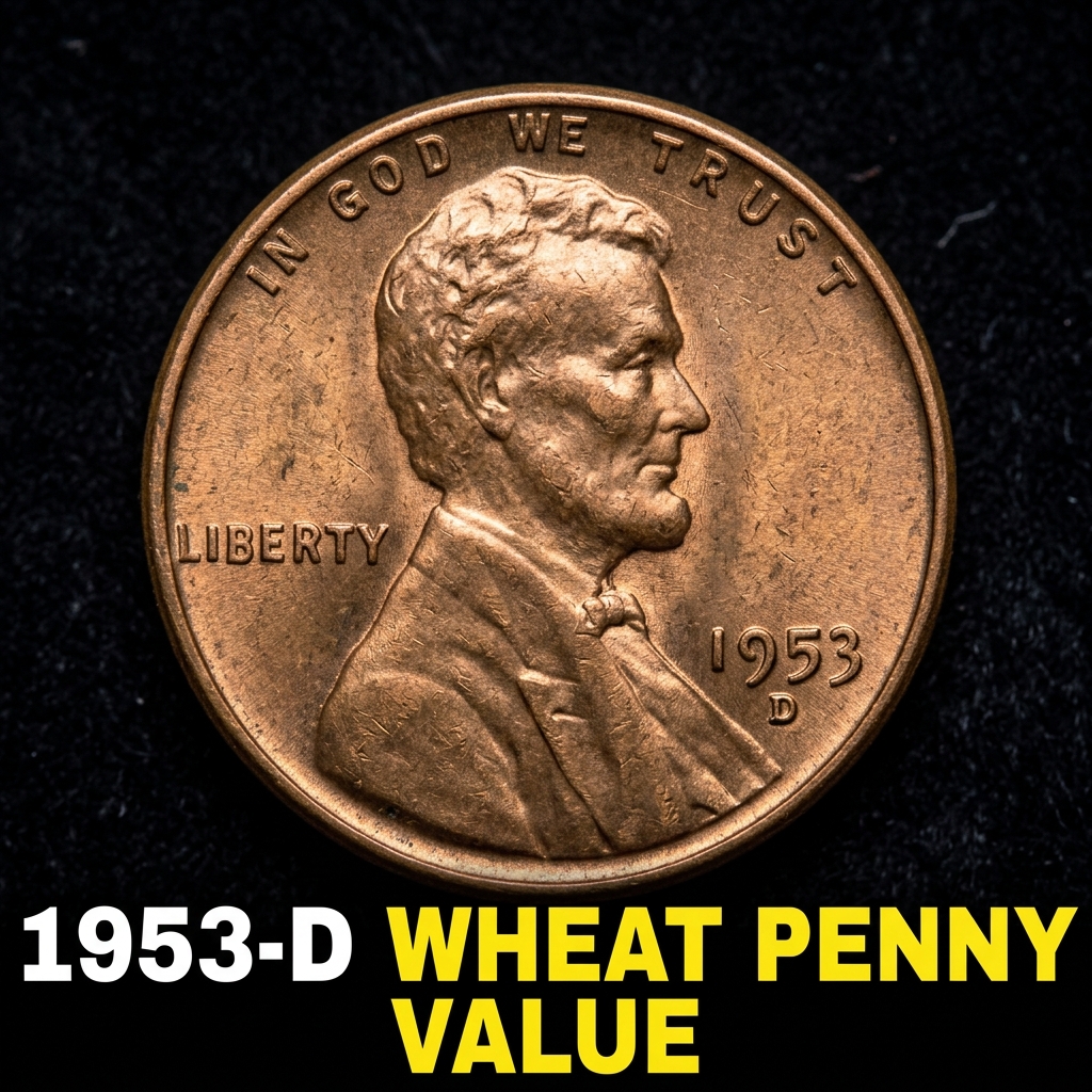 1953-D Wheat Penny Value How Much Is It Worth Today