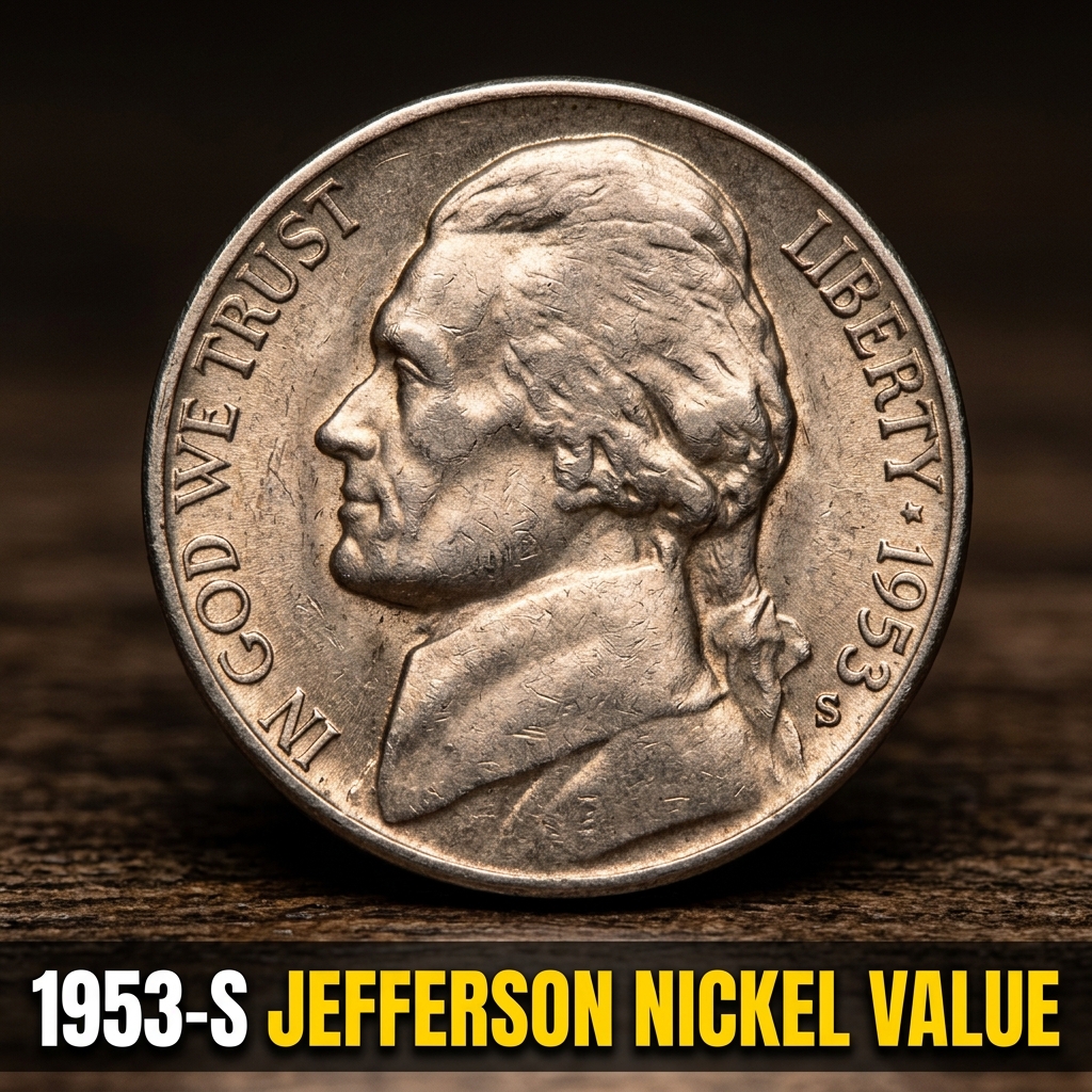 1953-S Jefferson Nickel Value What It's Worth and Why Collectors Care
