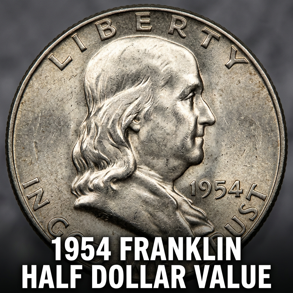 1954 Franklin Half Dollar Value What It's Really Worth Today