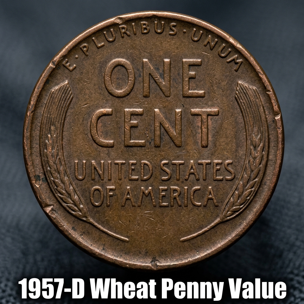 1957-D Wheat Penny Value Guide How Much Is It Worth Today