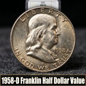 1958-D Franklin Half Dollar Value and What It's Really Worth Today