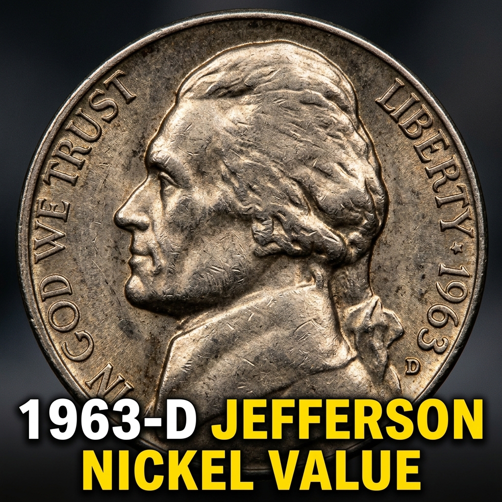 1963-D Jefferson Nickel Value Guide What This Denver Mint Coin Is Worth Today