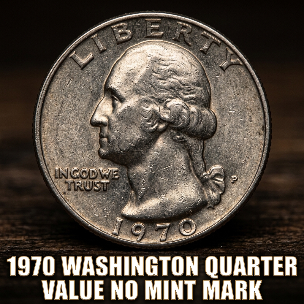 1970 Washington Quarter Value No Mint Mark What It's Worth and Why It Matters