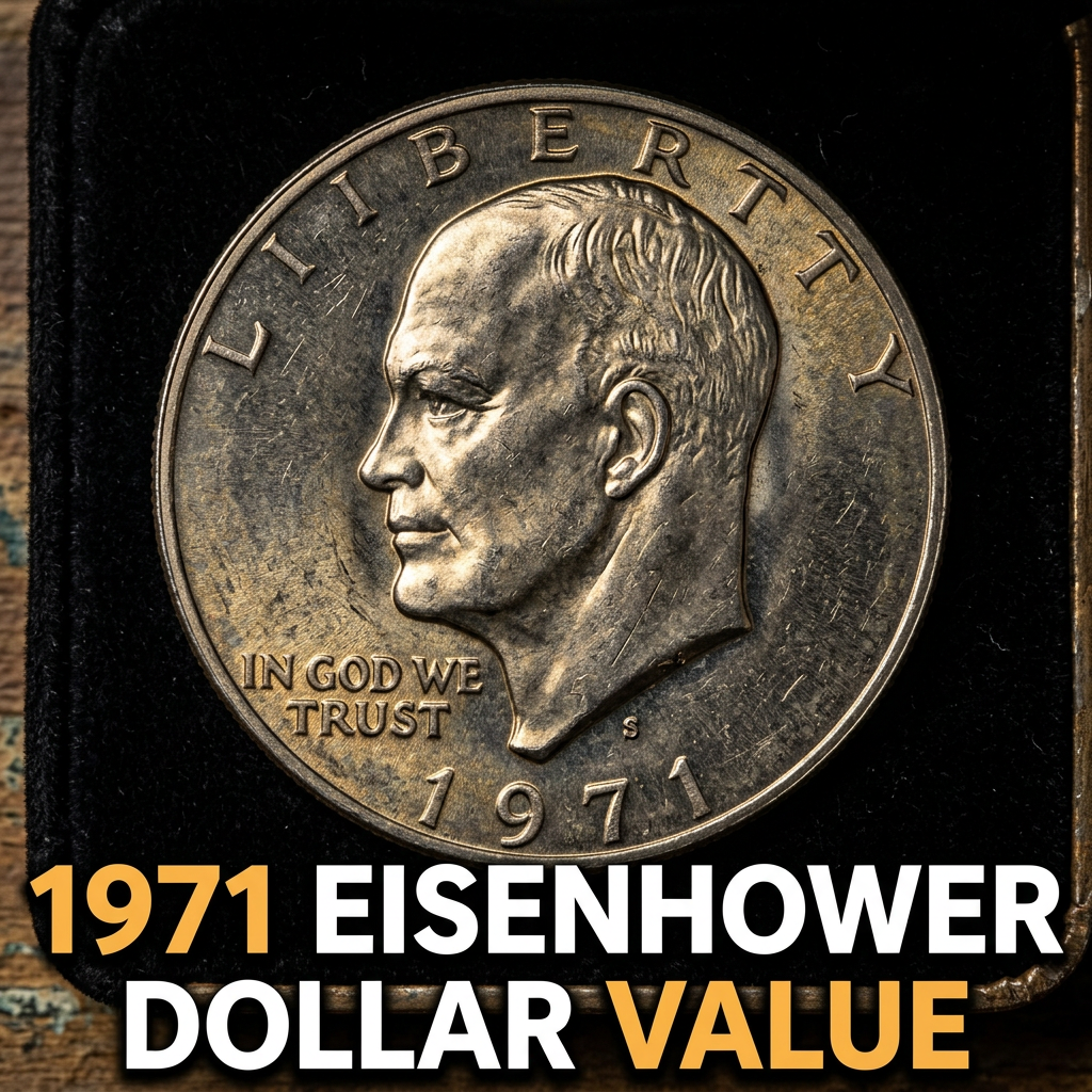 1971 Eisenhower Dollar Value What Is It Worth and Should You Hold On To It