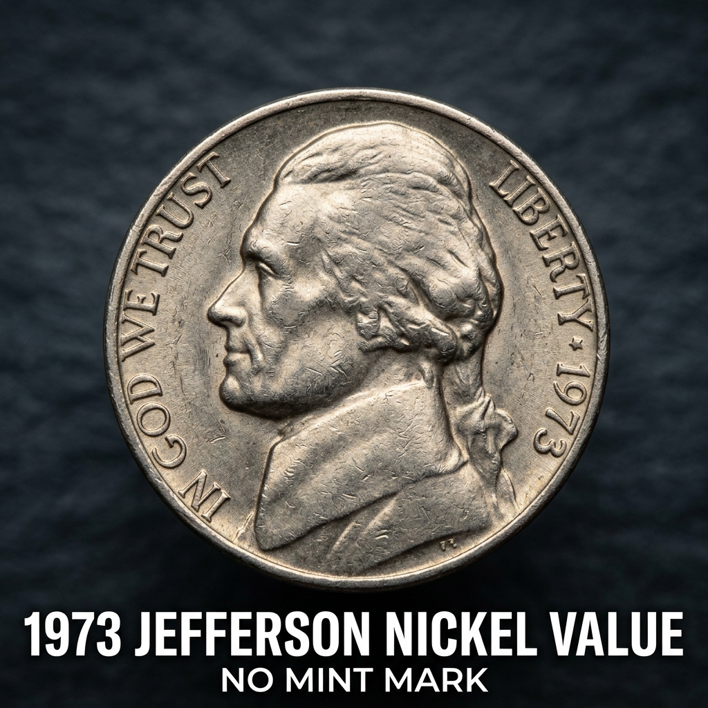 1973 Jefferson Nickel Value No Mint Mark What It's Worth and Why