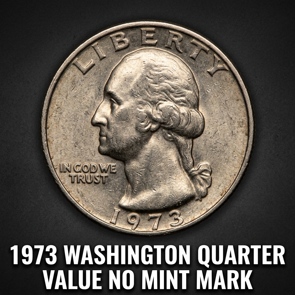 1973 Washington Quarter Value No Mint Mark What It's Worth Today