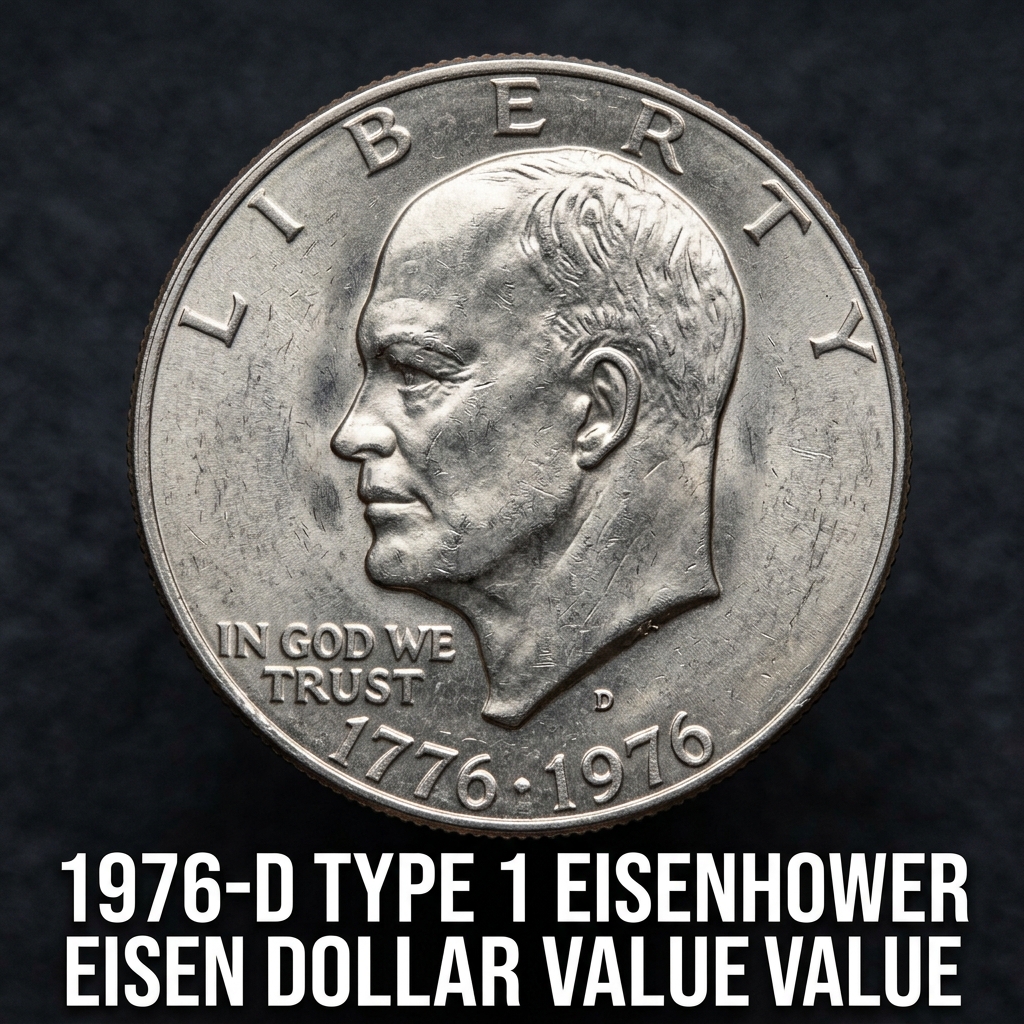 1976-D Type 1 Eisenhower Dollar Value and What Yours Might Be Worth