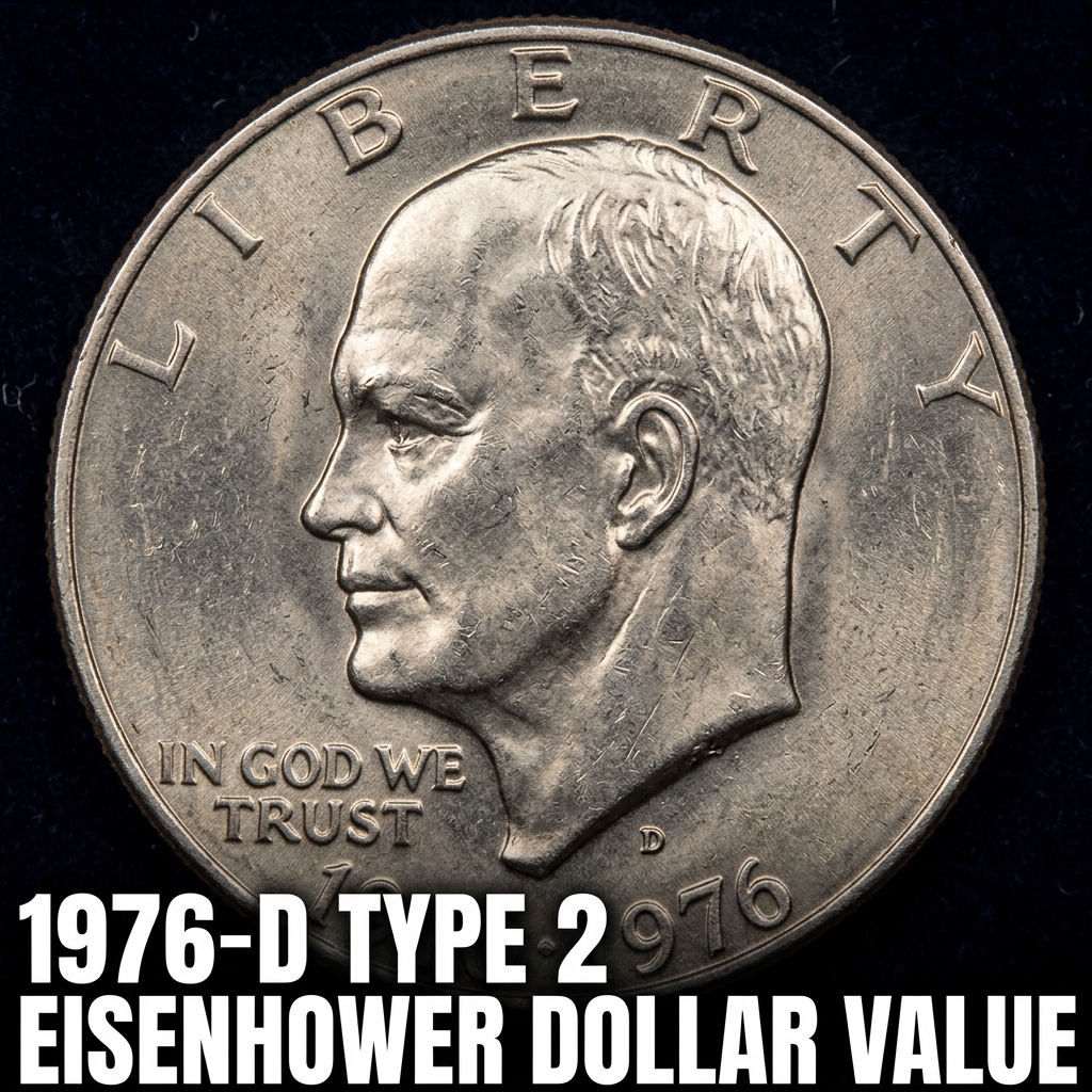 1976-D Type 2 Eisenhower Dollar Value and What Yours Might Be Worth
