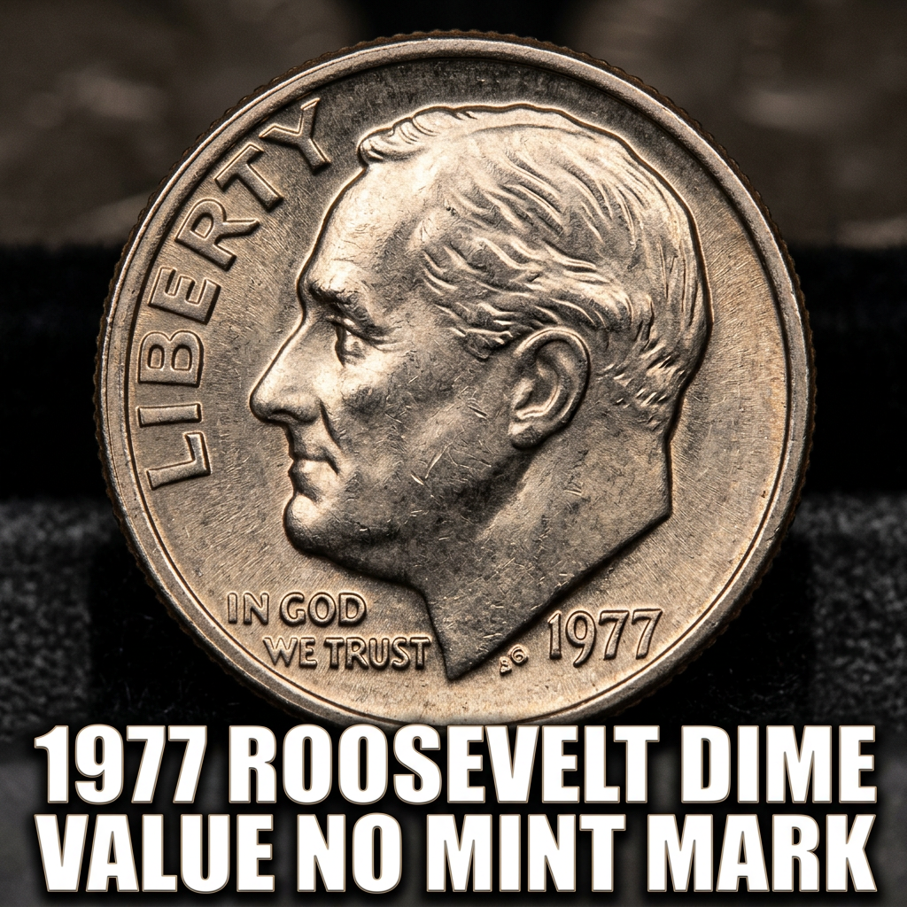 1977 Roosevelt Dime Value No Mint Mark What It's Actually Worth