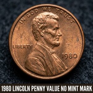 1980 Lincoln Penny Value No Mint Mark What It's Really Worth Today