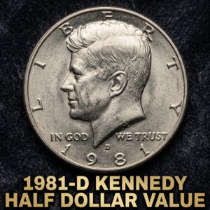 1981-D Kennedy Half Dollar Value and What It's Worth Today