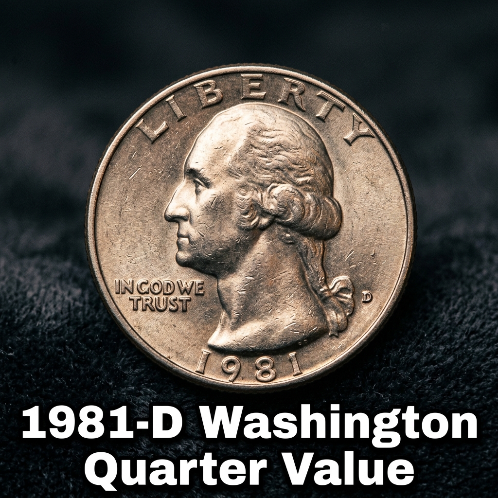 1981-D Washington Quarter Value Guide What It's Worth and Why Collectors Care