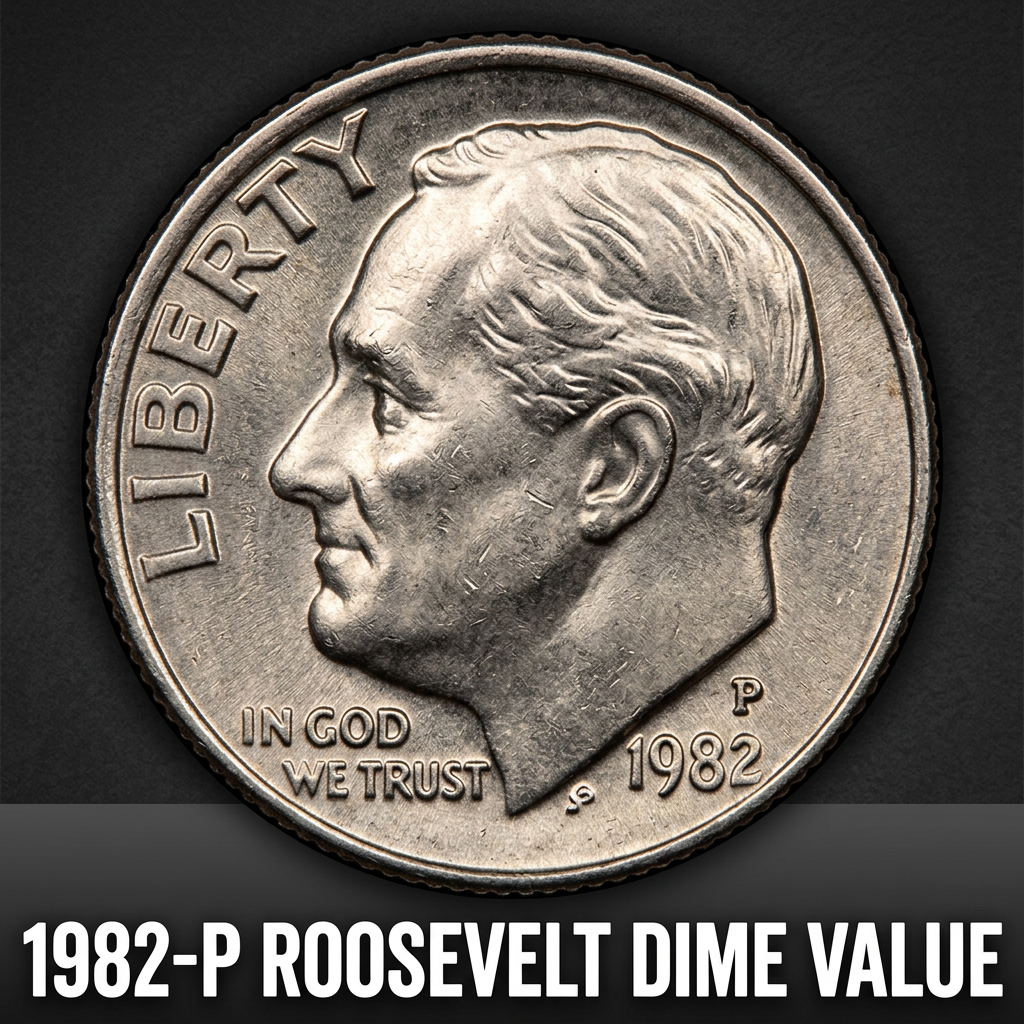 1982-P Roosevelt Dime Value What It's Worth and Why Collectors Care