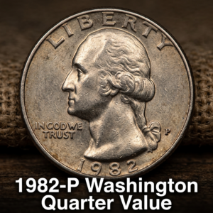 1982-P Washington Quarter Value How Much Is It Really Worth