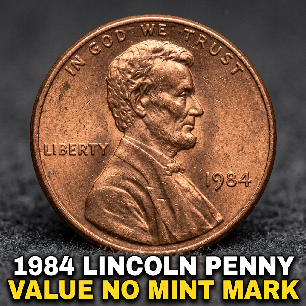 1984 Lincoln Penny Value No Mint Mark What It's Worth and Why It Matters