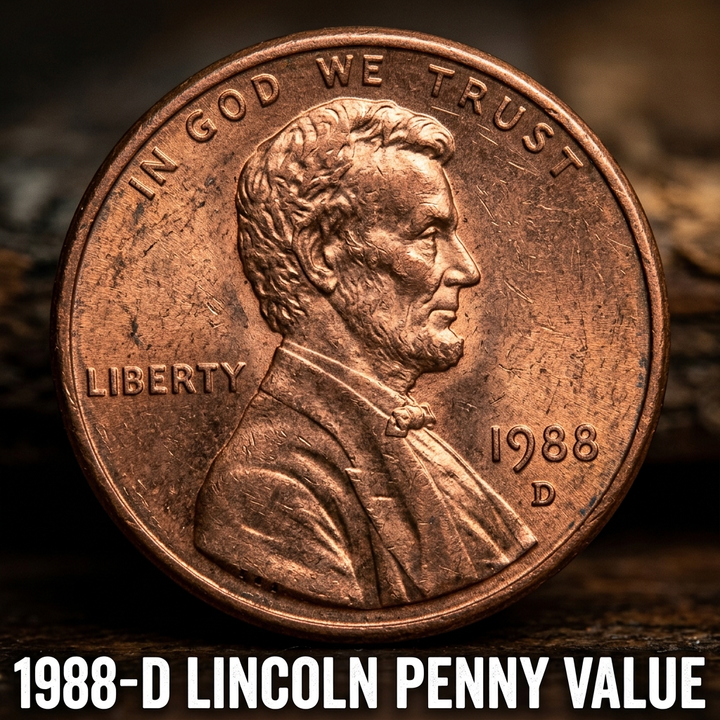 1988-D Lincoln Penny Value and What It's Worth Today