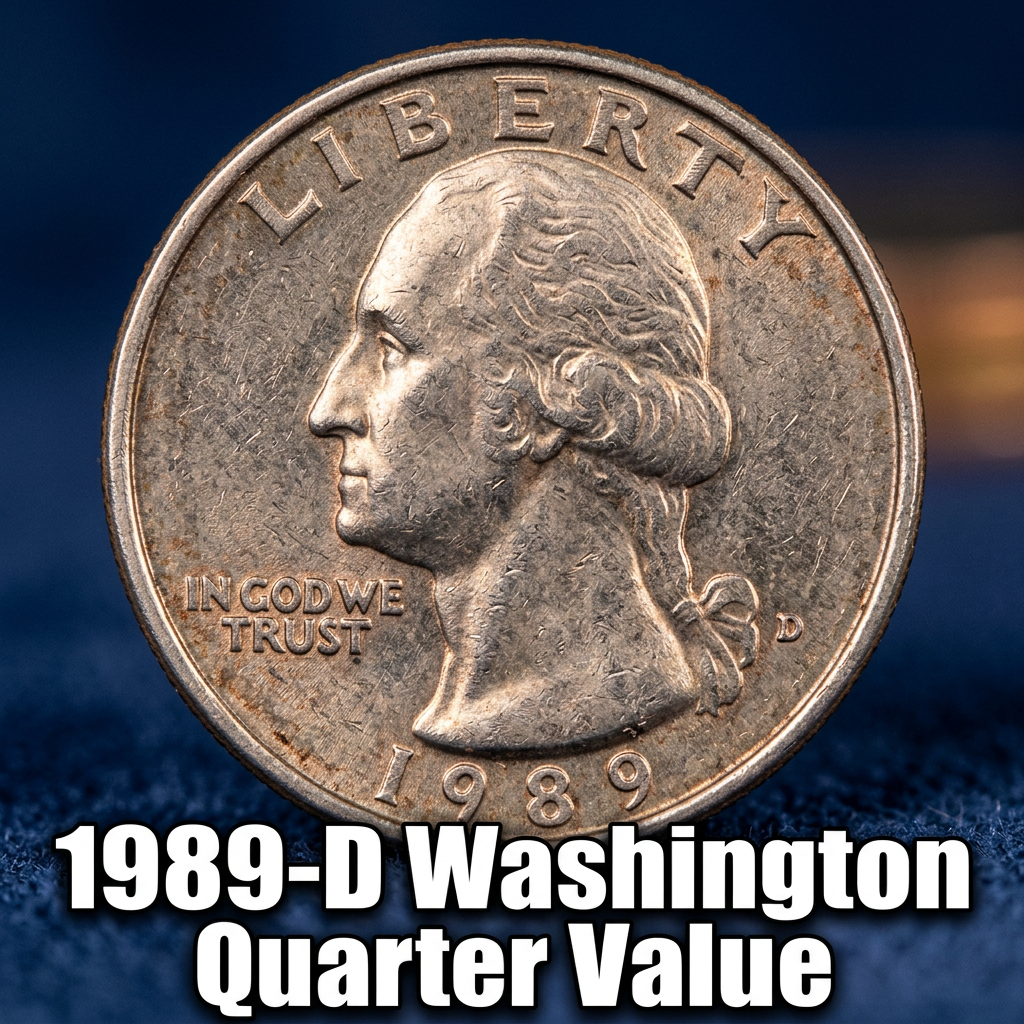 1989-D Washington Quarter Value Guide What Is It Worth Today